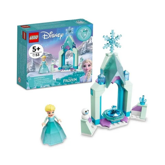 Lego 43199 Disney Frozen Elsa's Castle Courtyard Cantidad De Piezas 53