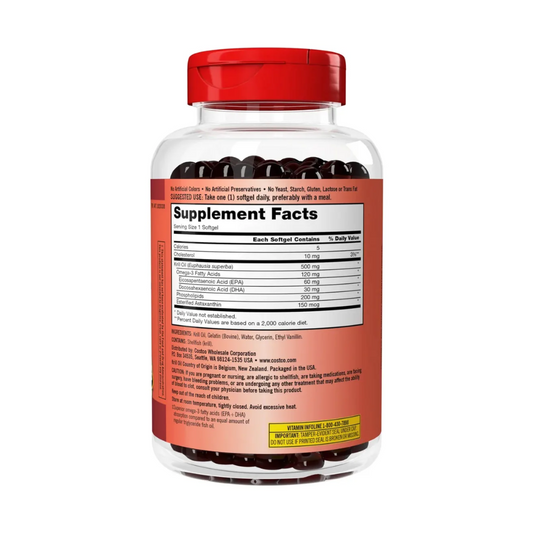 Krill Oil 500mg Omega 3 160 Cap