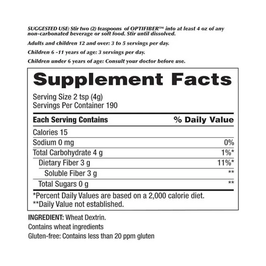 Kirkland Fibra Optima Prebiotic