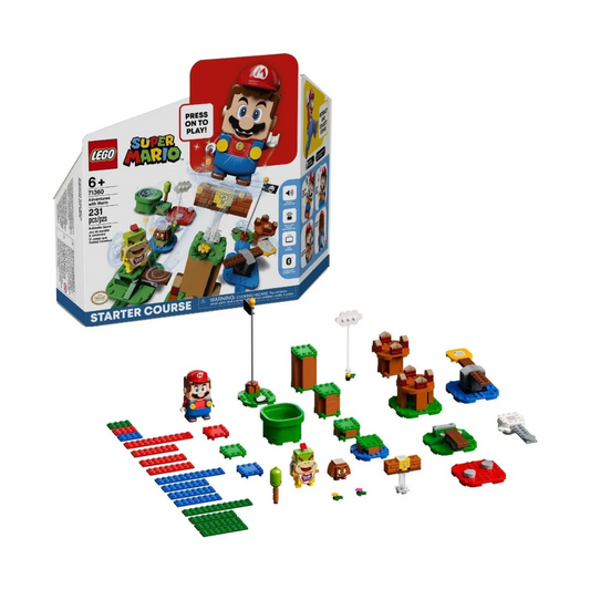 Lego Super Mario Recorrido Inicial: Aventuras Con Mario 231 pcs