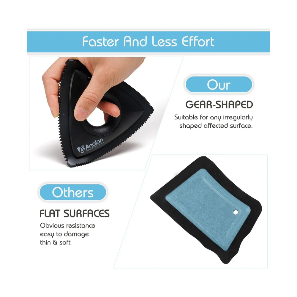 Analan Mini Pet Hair Detailer Black