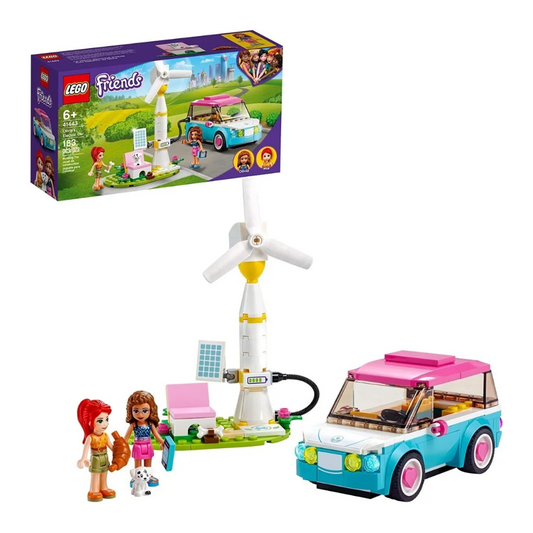 Lego Friends 41443 Juego Construcción Olivia´s Electric Car