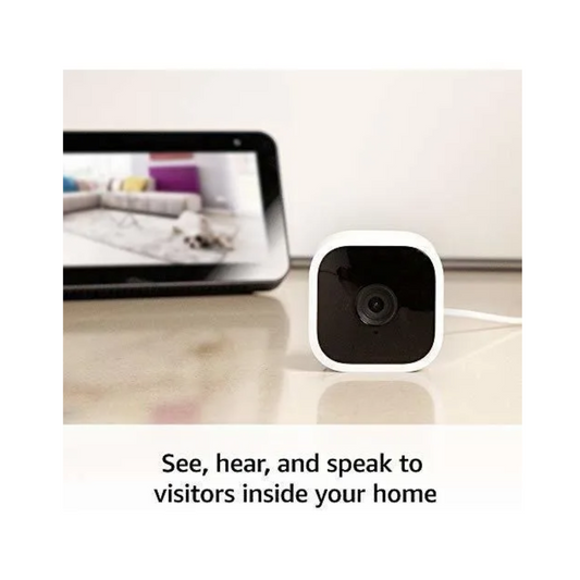 2 Blink Mini Cámara De Vigilancia Wi-fi Hd Blanca Blanco