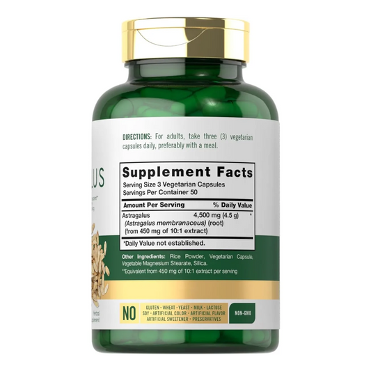 Carlyle Astragalus 150 Capsulas Sin Sabor