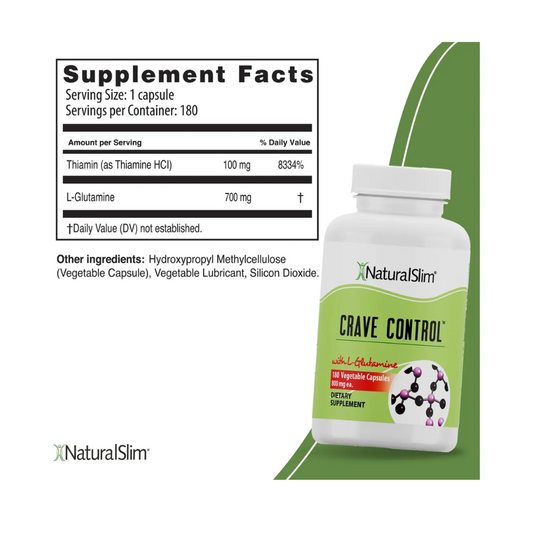 Naturalslim Crave Control Suplemento Reductor De Calorías