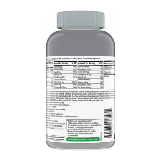 Centrum Multivitaminico Adultos Sin Sabor 325 tabs
