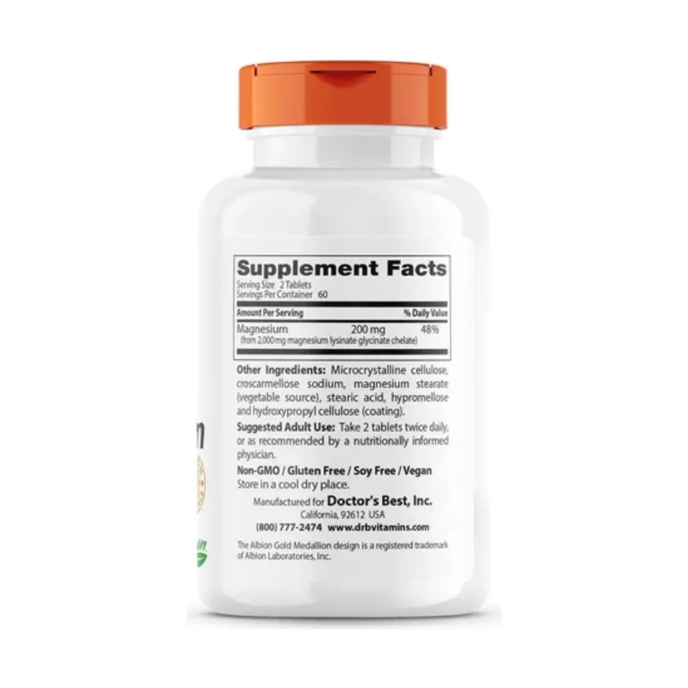 Doctor's Best High Absorption Sin Sabor