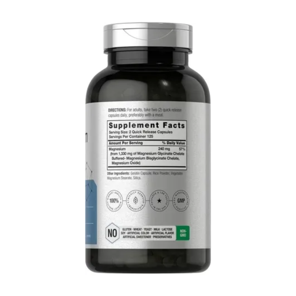 Horbaach Magnesium Glycinat 250 Sin Sabor