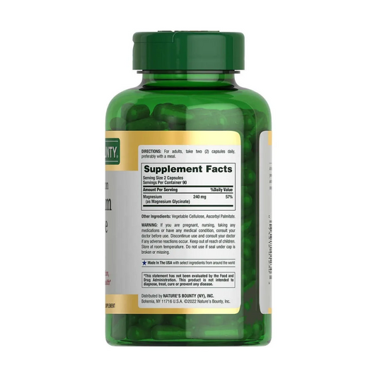 Glicinato Magnesio 240mg 180cap