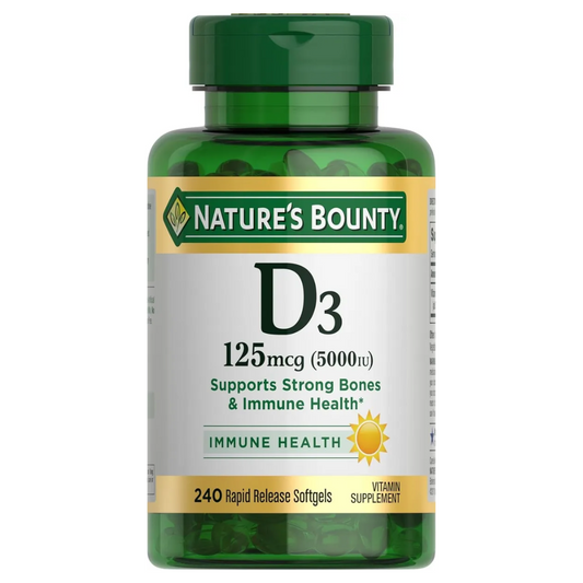 Nature's Bounty D3 5000iu 240 Caps