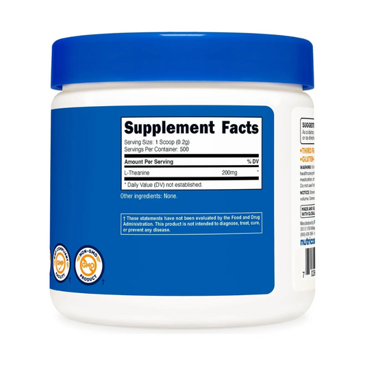 Nutricost L-teanina Polvo 100g