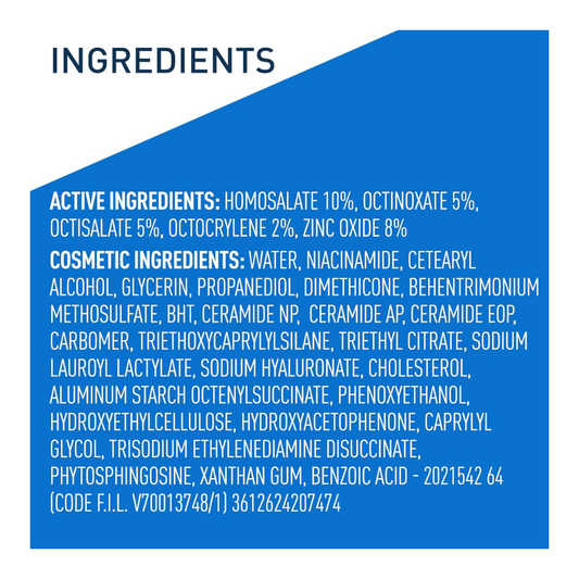 CeraVe AM Loción hidratante facial con SPF 30