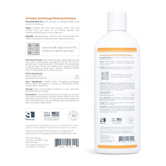 Veterinary Formula Shampoo Para Perros Y Gatos 473 ml