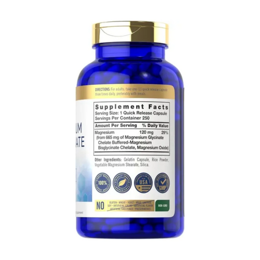 Carlyle Magnesio Bisglicinato Sin Sabor