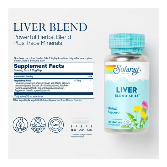 Liver Blend Sp-13 Higado 100cap