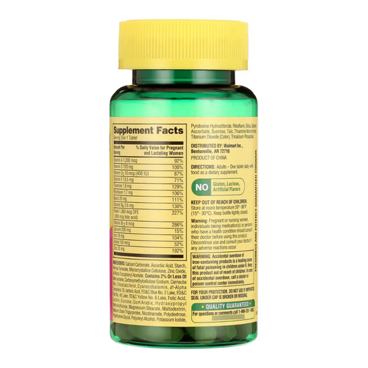 Spring Valley Prenatal 100 Tabs