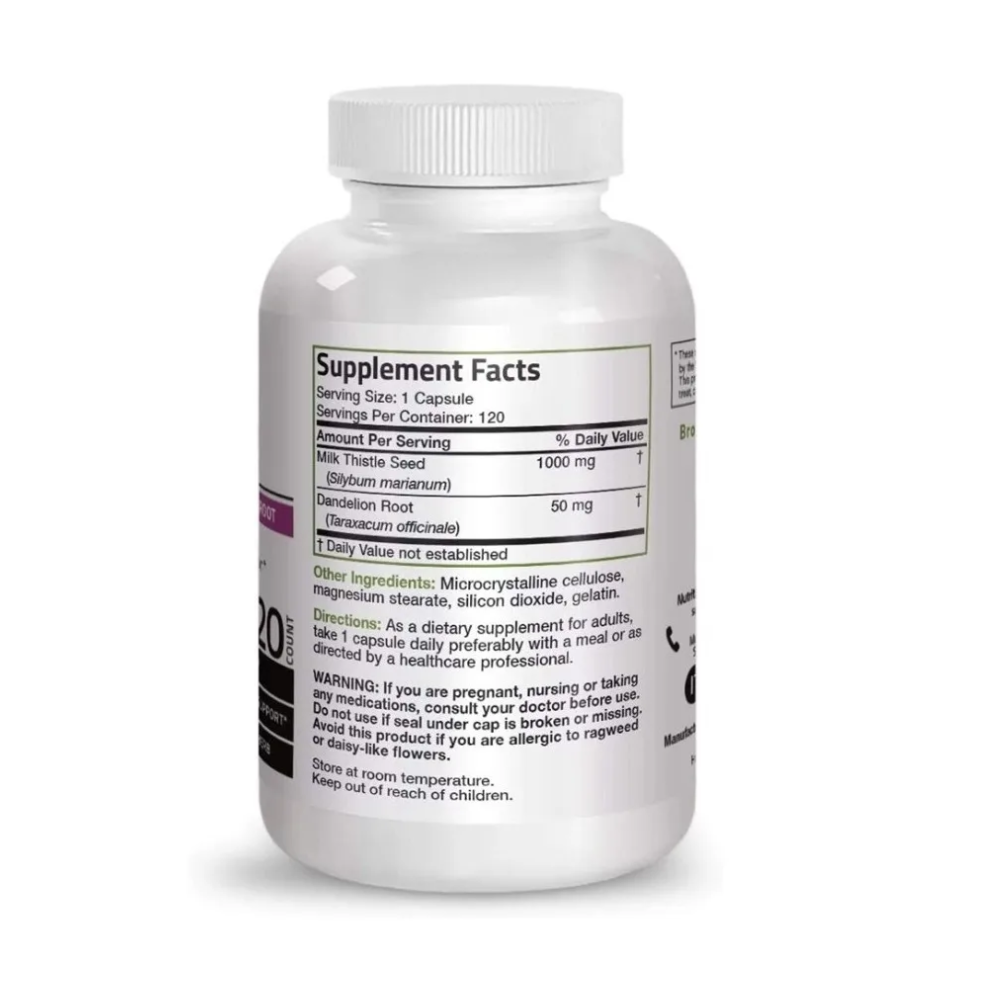 Milk Thistle 1000mg 120 Cáps