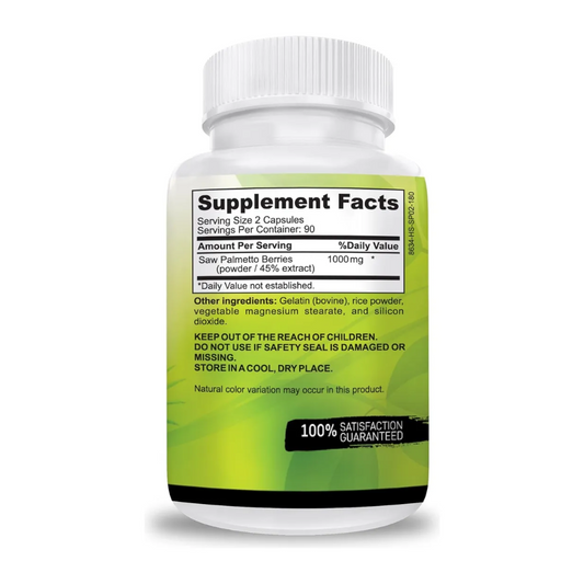 Dr Martins Saw Palmetto 1000 Mg