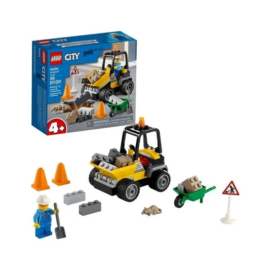 Lego® City Vehiculo De Obras En Carretera Lego 60284 58 pcs