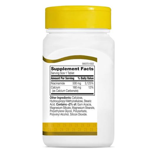 Niacinamide De Liberación Prolongada 21st Century