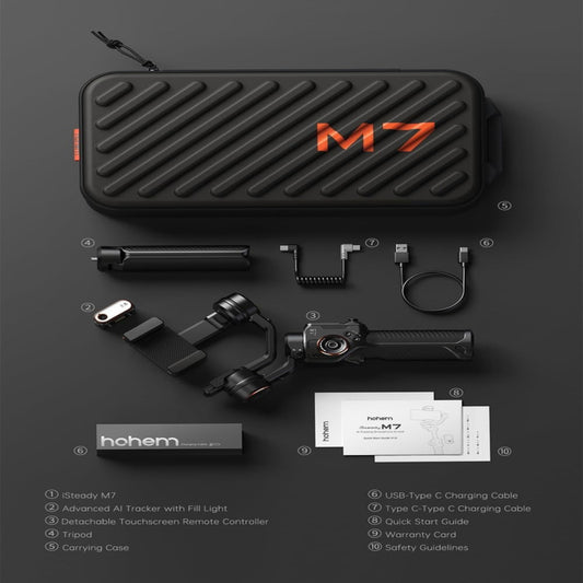 Estabilizador De Cardán Hohem Isteady M7 Para Smartphone Kit