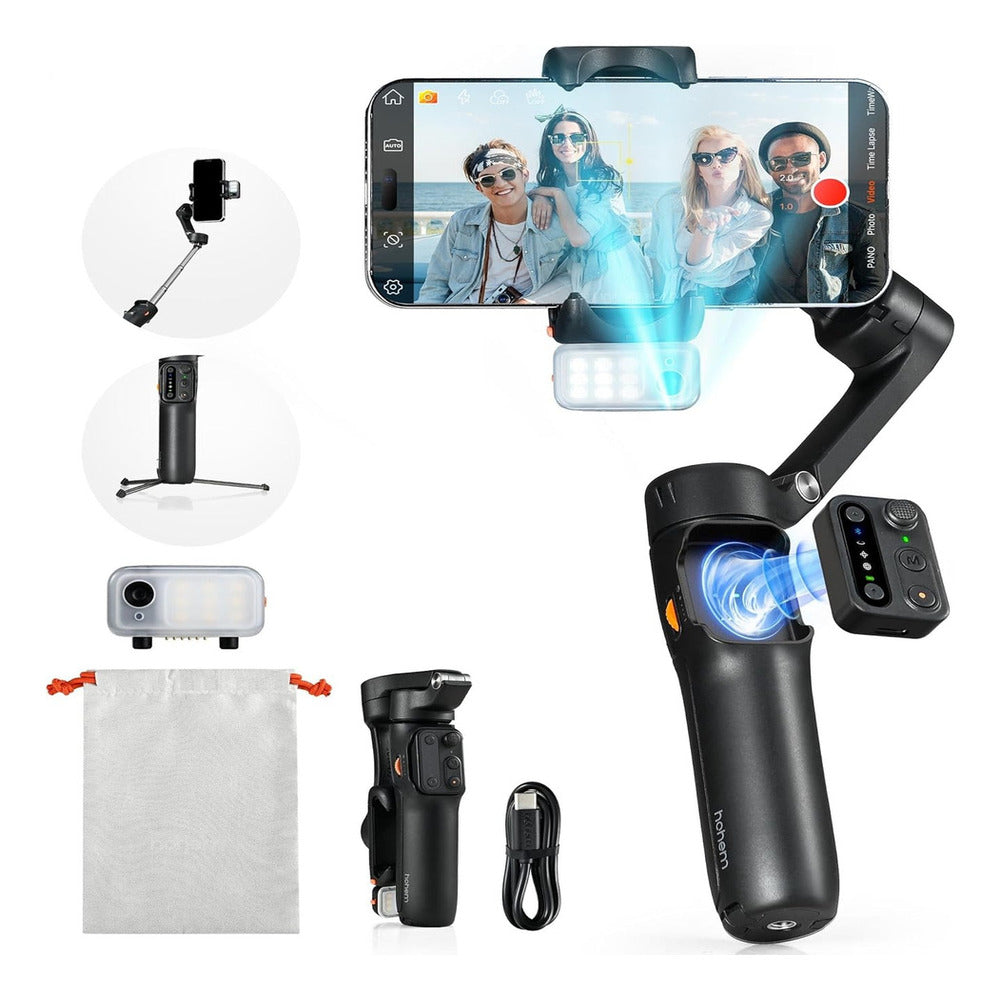 Hohem Isteady 3 Axis Model V3 Gimbal With Rod & Tripode