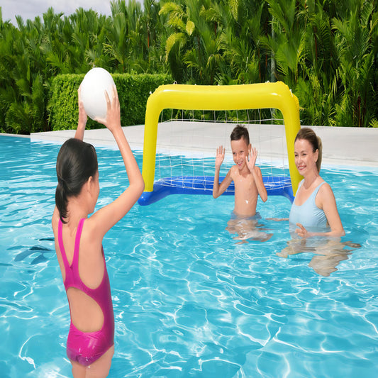 Cancha Juego Inflable Bestway Malla Fùtbol Piscina 52123