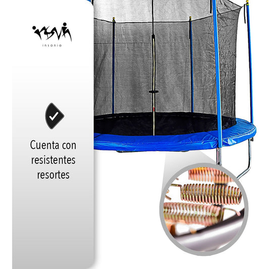 Trampolin Brincolin Para Niños Con Malla Protección 2 Metros