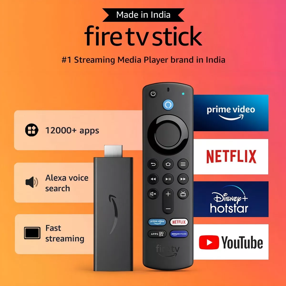 Amazon Fire Tv Stick 3ra Generación 1080p Control Voz