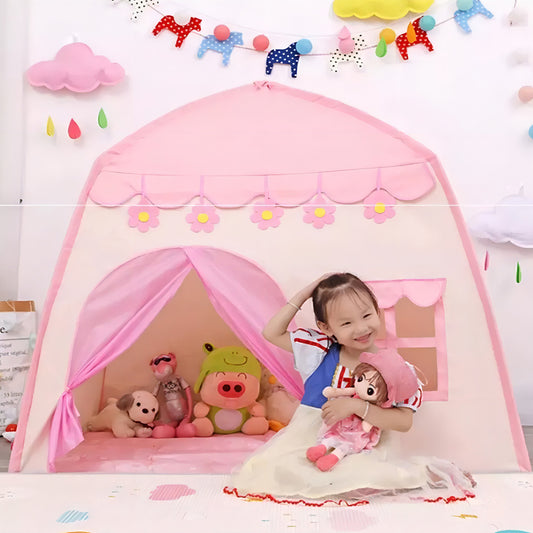 Carpa Para Camping Infantil Portátil En Forma De Casita