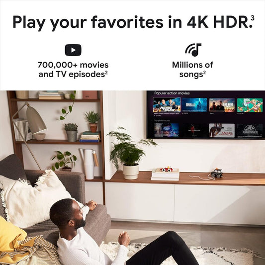 Google Chromecast 4k Original Google Tv 8gb Mando De Voz