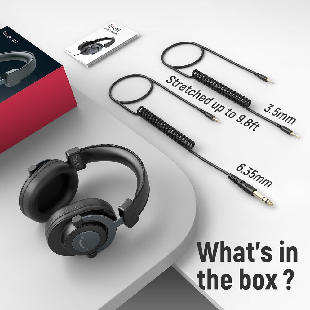 Fifine H8 Auriculares De Monitor De Estudio Para Grabar