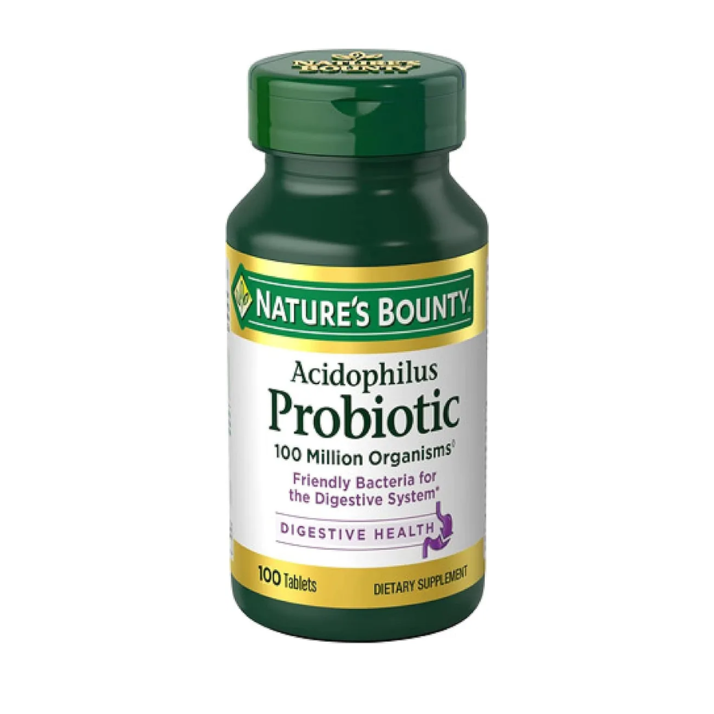 Probióticos Acidophilus 100 Tab