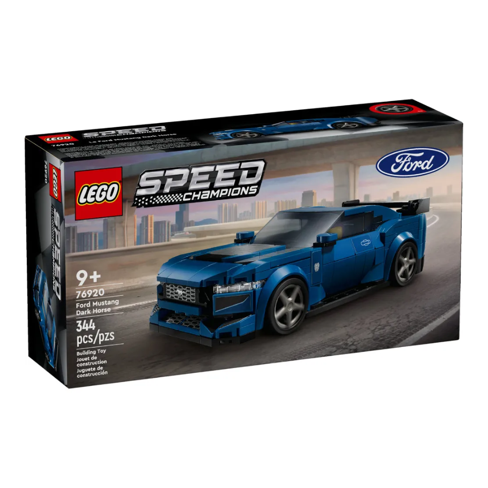 Lego®speed Champions: Deportivo Ford Mustang Dark Horse Cantidad de piezas 344