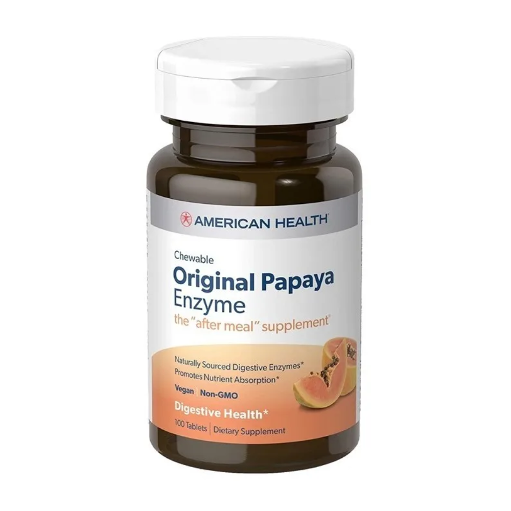 Enzima Papaya Original Salud Digestiva Tab Masticables