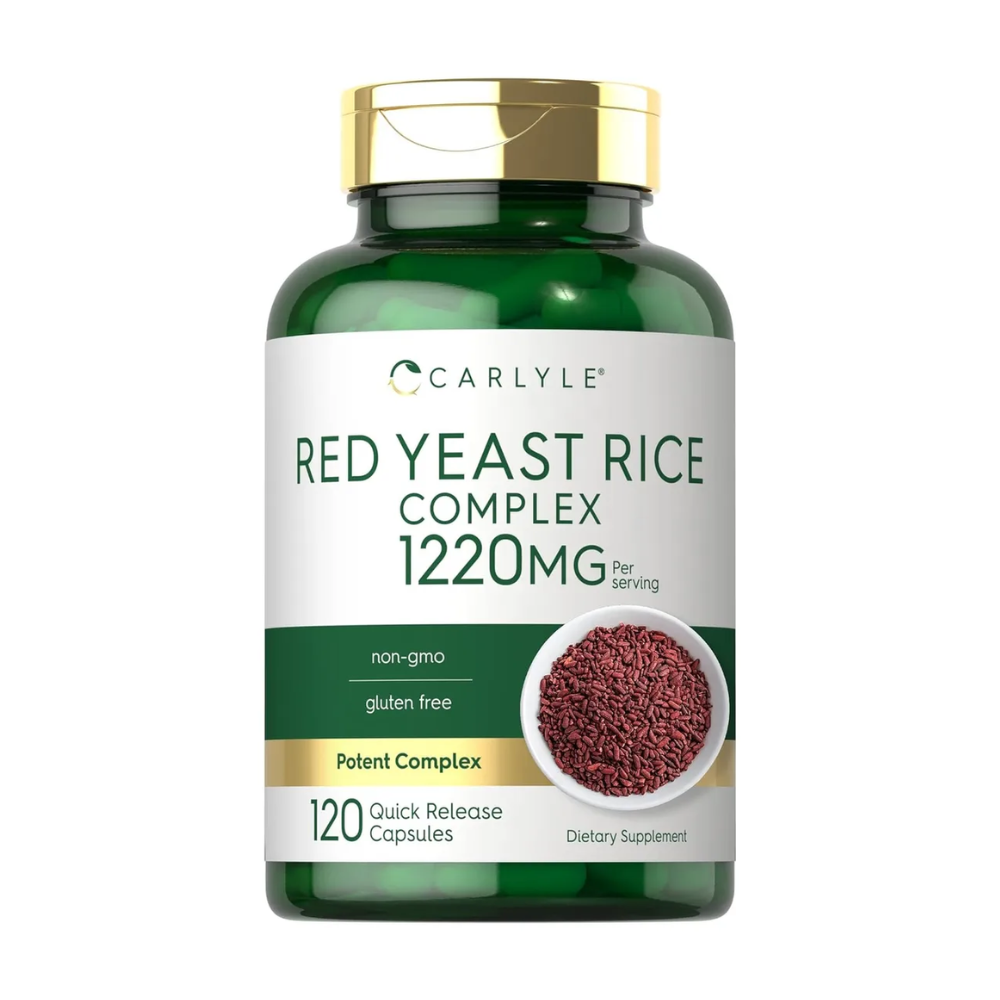 Carlyle Red Yeast Rice 120 Caps Sin Sabor
