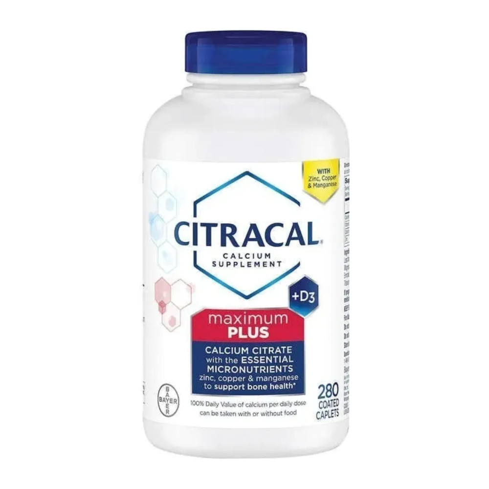 Calcio Citrate Citracal D3 X280 Sin Sabor