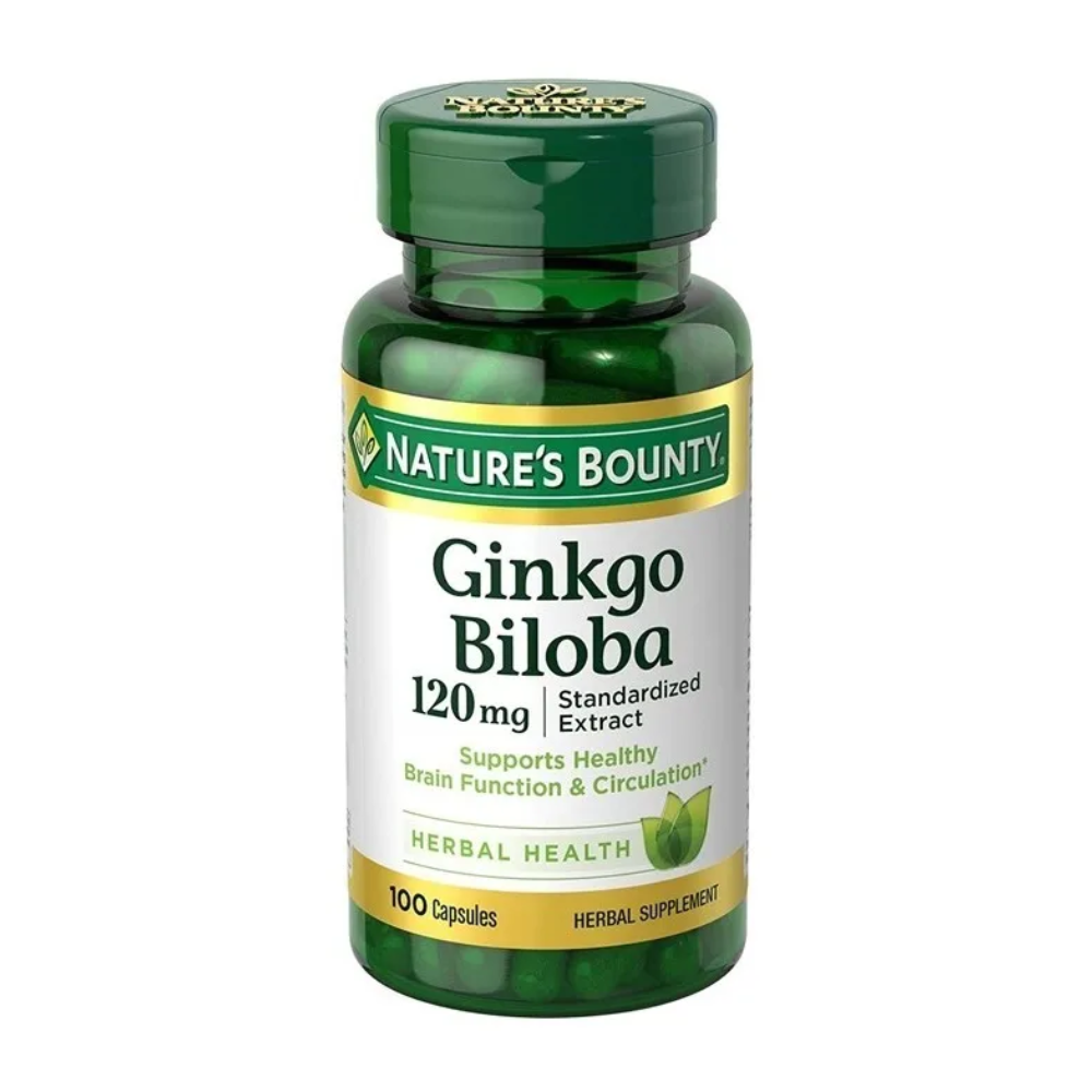 Ginkgo Biloba 120 Mg Función Cerebral 100cáp