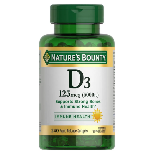 Nature's Bounty D3 5000iu 240 Caps