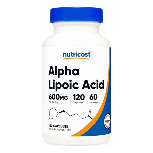 Ácido Alfa Lipoico Nutricost 600mg Por Porción