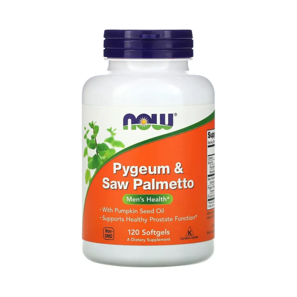 Saw Palmetto & Pygeum 120 Caps NOW