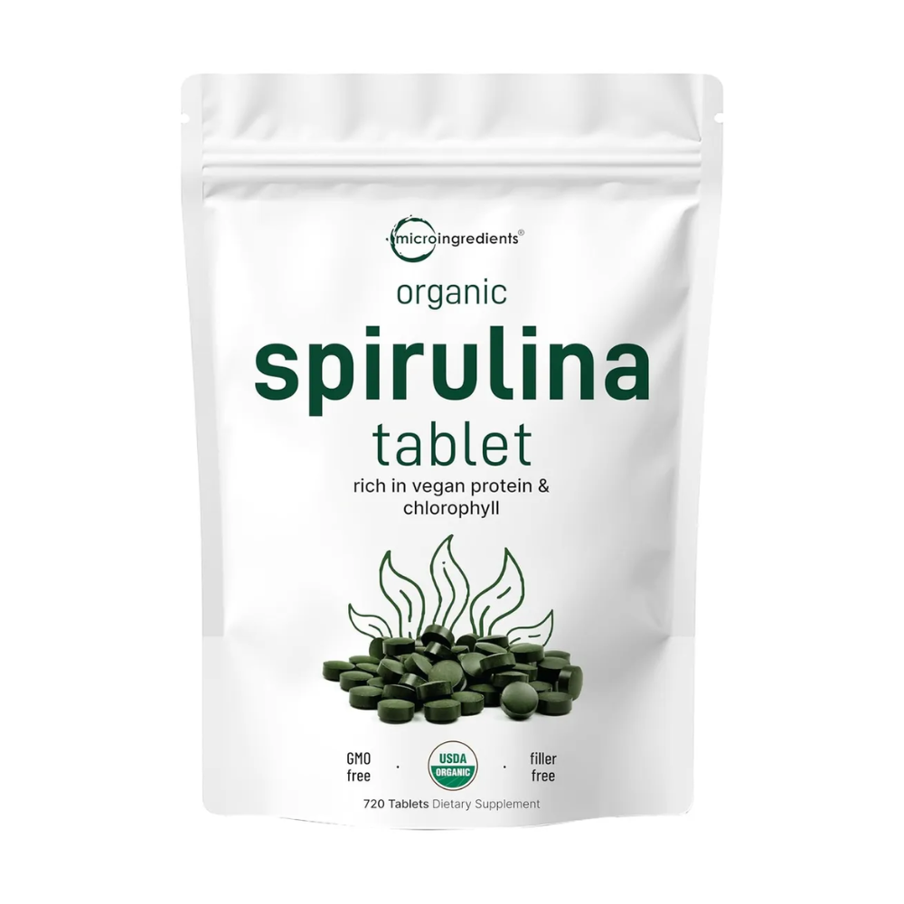 Spirulina Orgánica 720 Tabletas