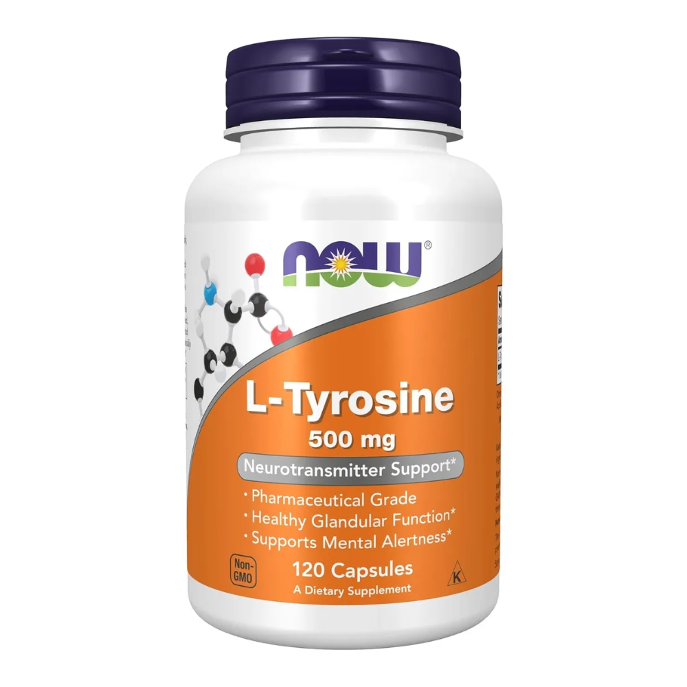 L-tyrosine 500 Mg Tirosina X120