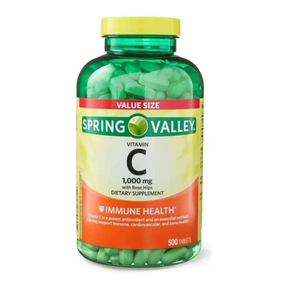 Spring Valley Vitamina C 1000mg 500caps