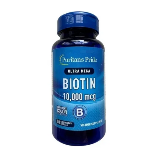 Biotin 10000 Mcg 50 Capsulas