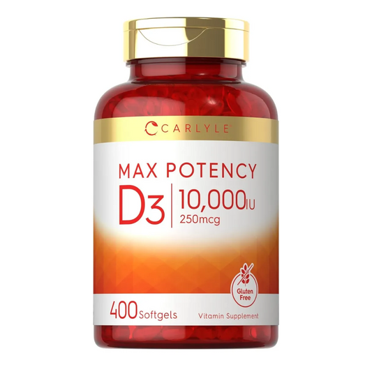 Carlyle Vitamina D3 10000 iu 400 softgels