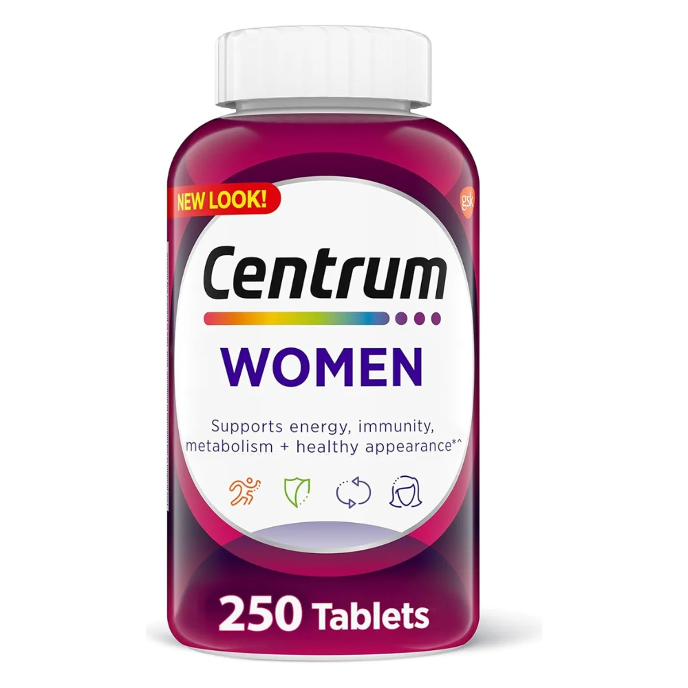 Centrum Women Mujer 250tab Tarro Gigante Para + De 8 Meses