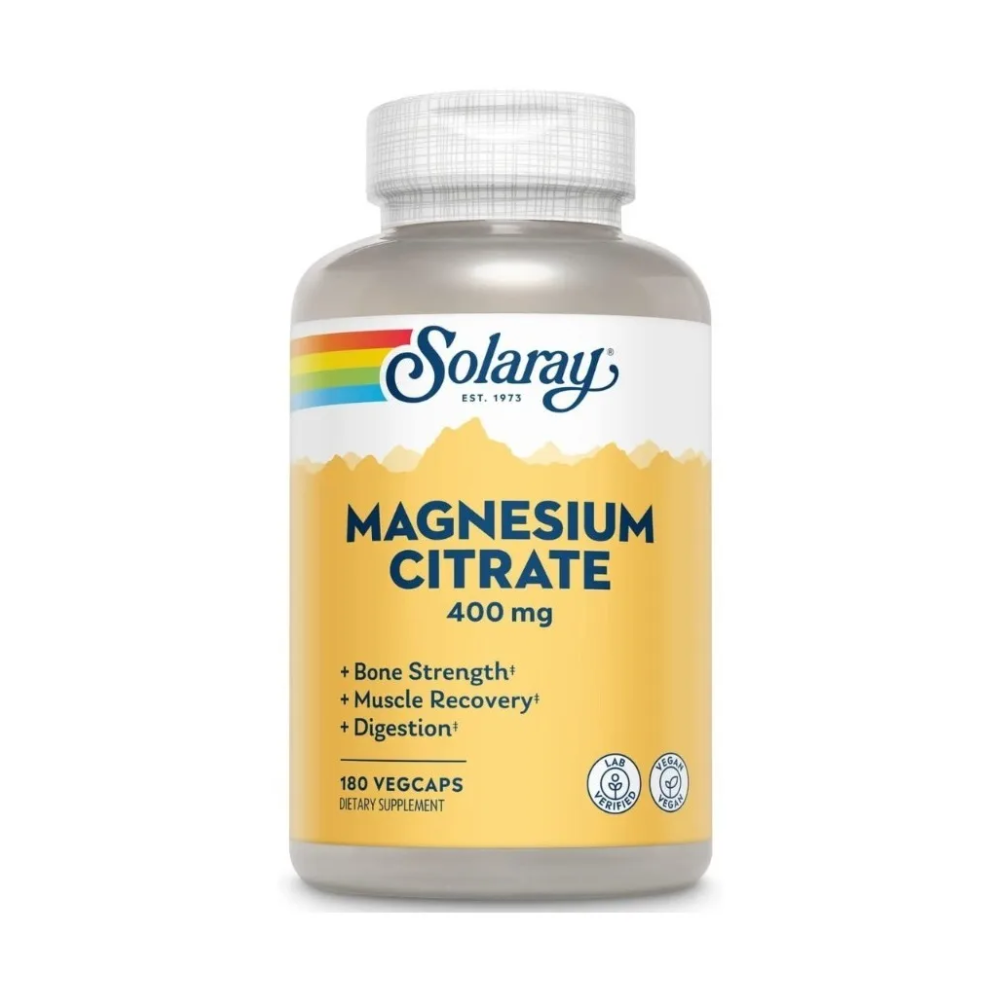 Solaray Citrato Magnesio X 180