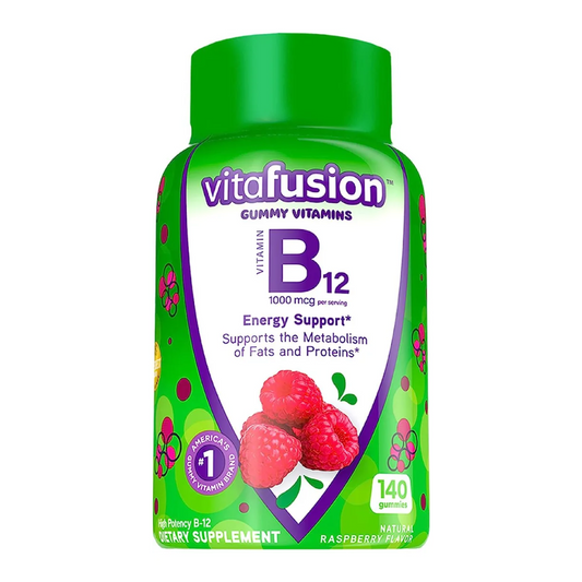 Vitamina B12 Vitafusion 140 Gomas Ayuda Metabolismo Energía
