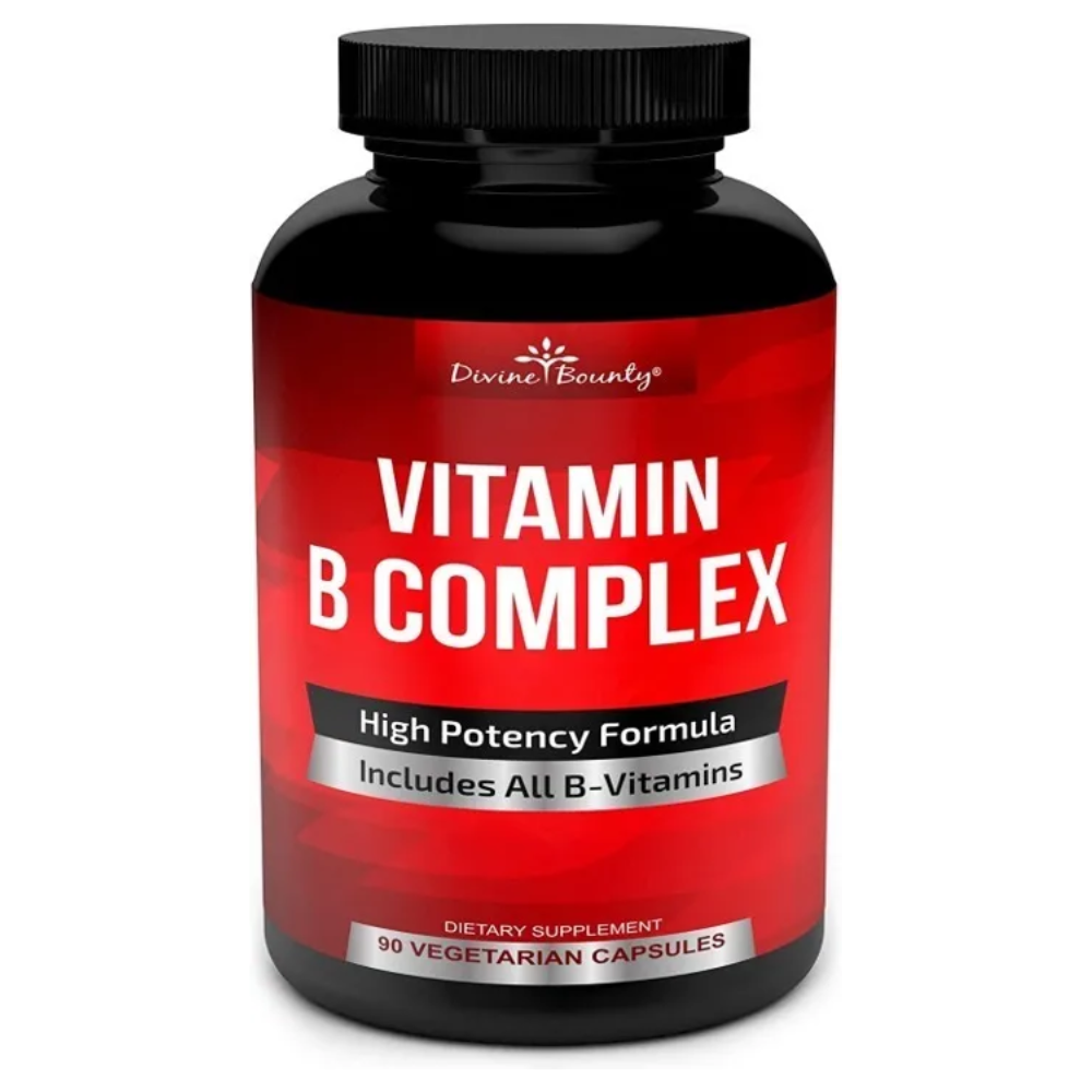 Super B Complex Vitaminas Todas Las Vitaminas B 90 Cápsulas